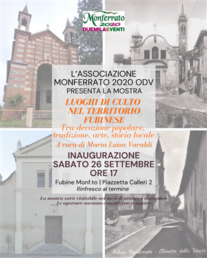 "Luoghi di culto nel territorio Fubinese"