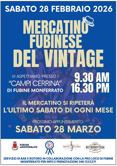 mercatino fubinese del vintage