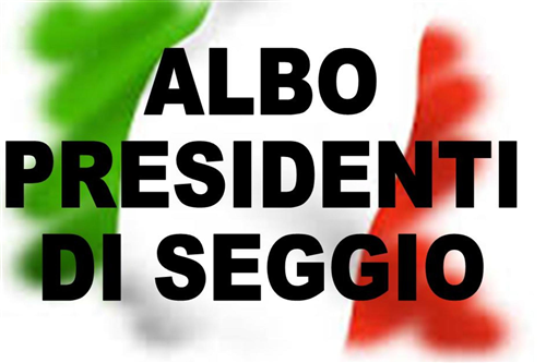 albo presidenti di seggio