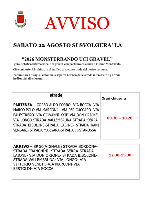 avviso