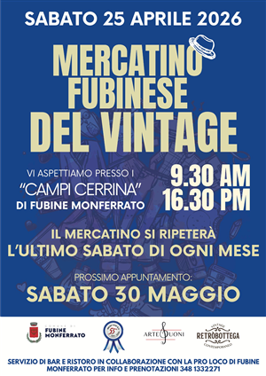 "Mercatino Fubinese del Vintage"