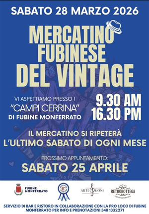 "Mercatino Fubinese del Vintage"