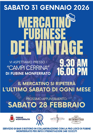 "Mercatino Fubinese del Vintage"